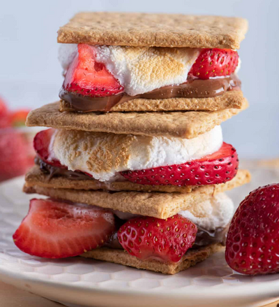 Strawberry Nutella S'mores