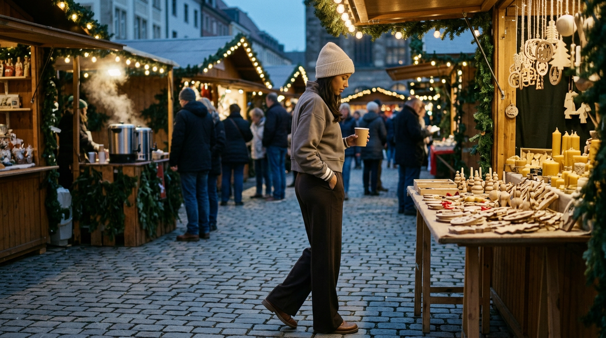 What to Wear to an Outdoor Holiday Market - Outdoer