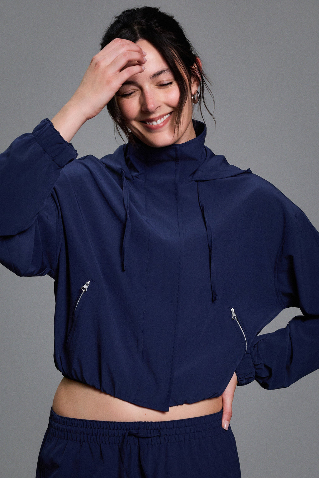 Year of Ours Court Jacket in Midnight