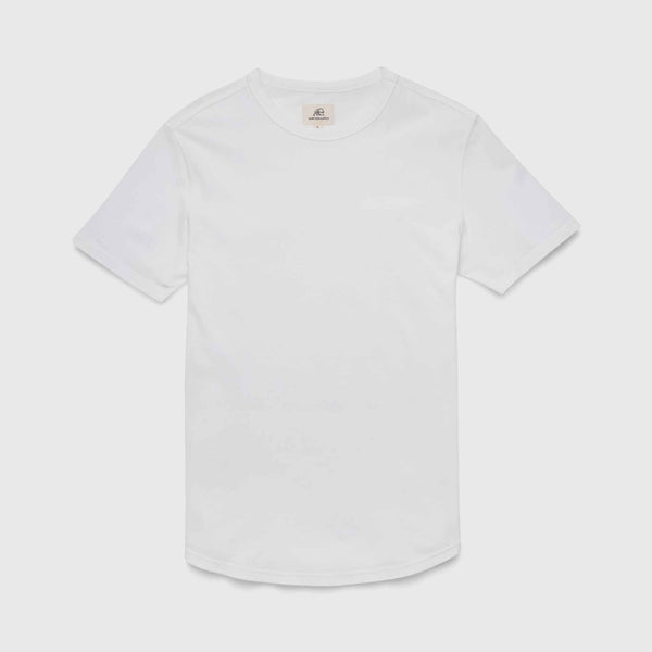 Surfside Supply Salty S/S Scoop Tee in White