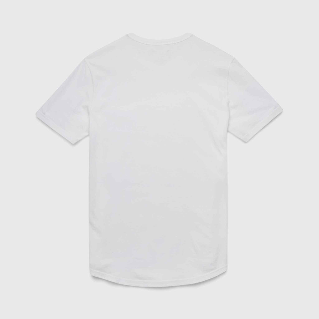 Surfside Supply Salty S/S Scoop Tee in White