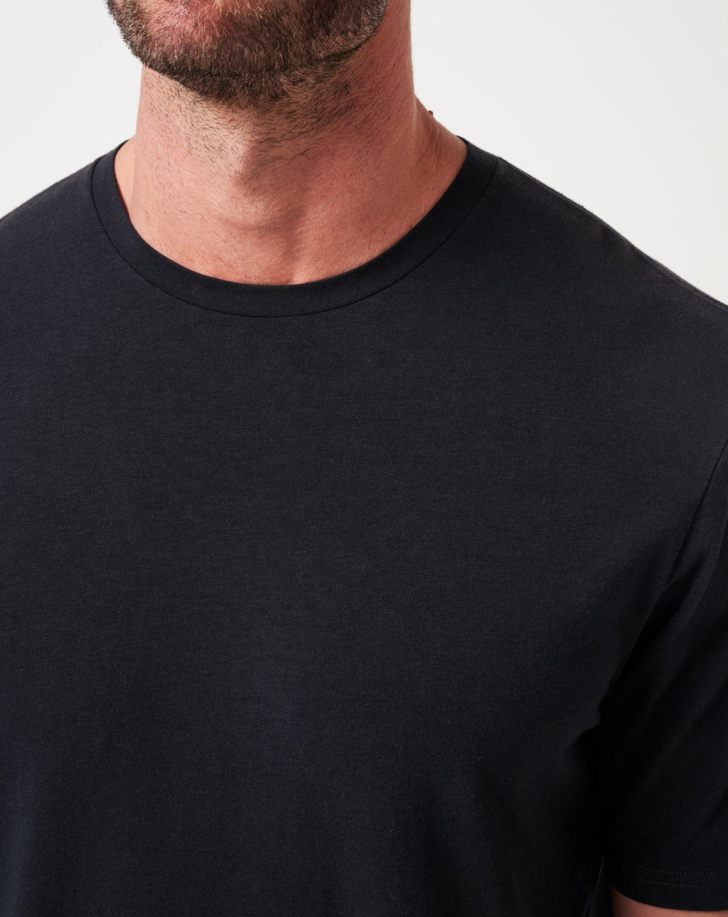 TravisMathew Cloud Crew Tee in Black