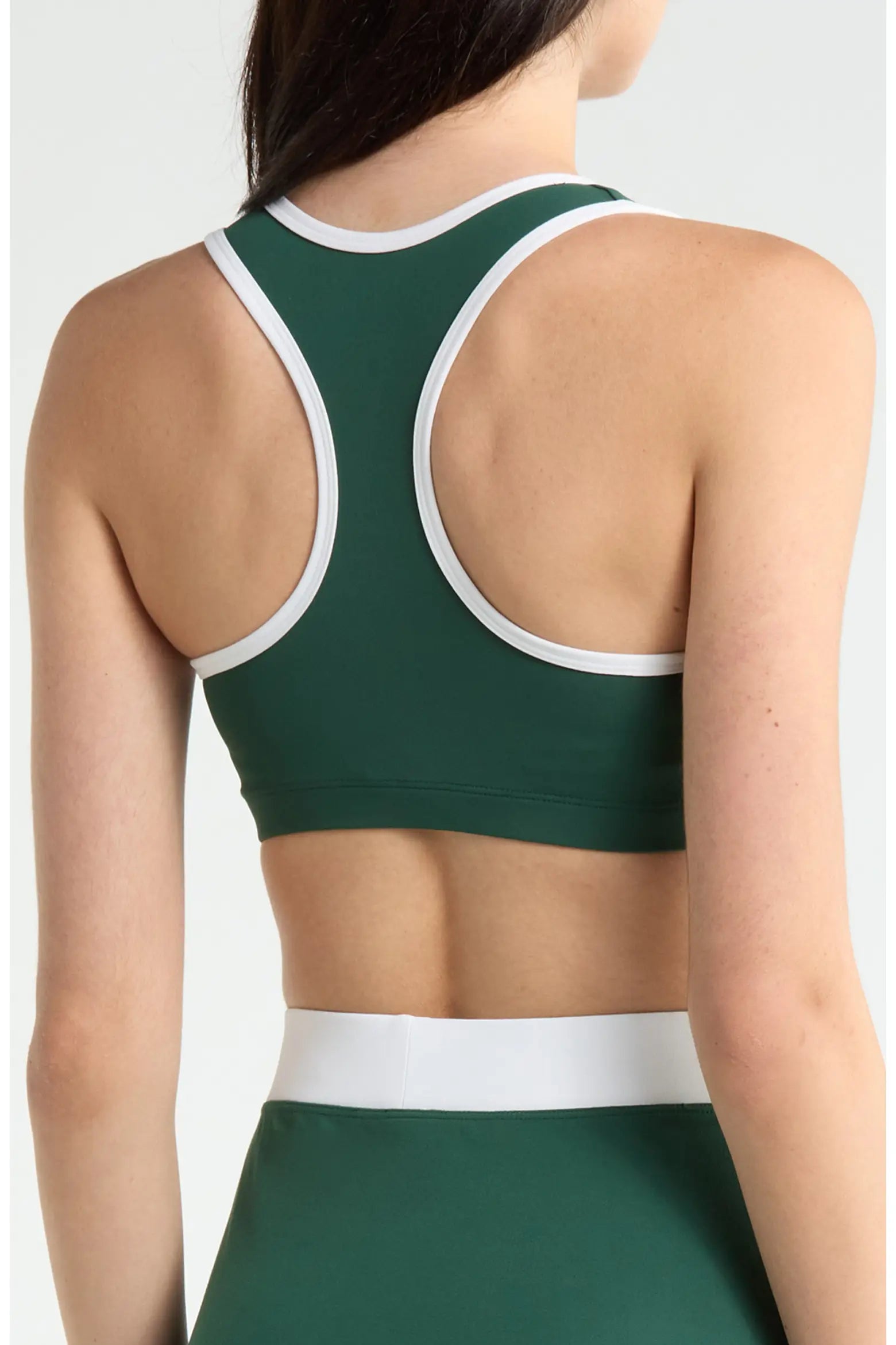 Sport Court Bra - Turf / White
