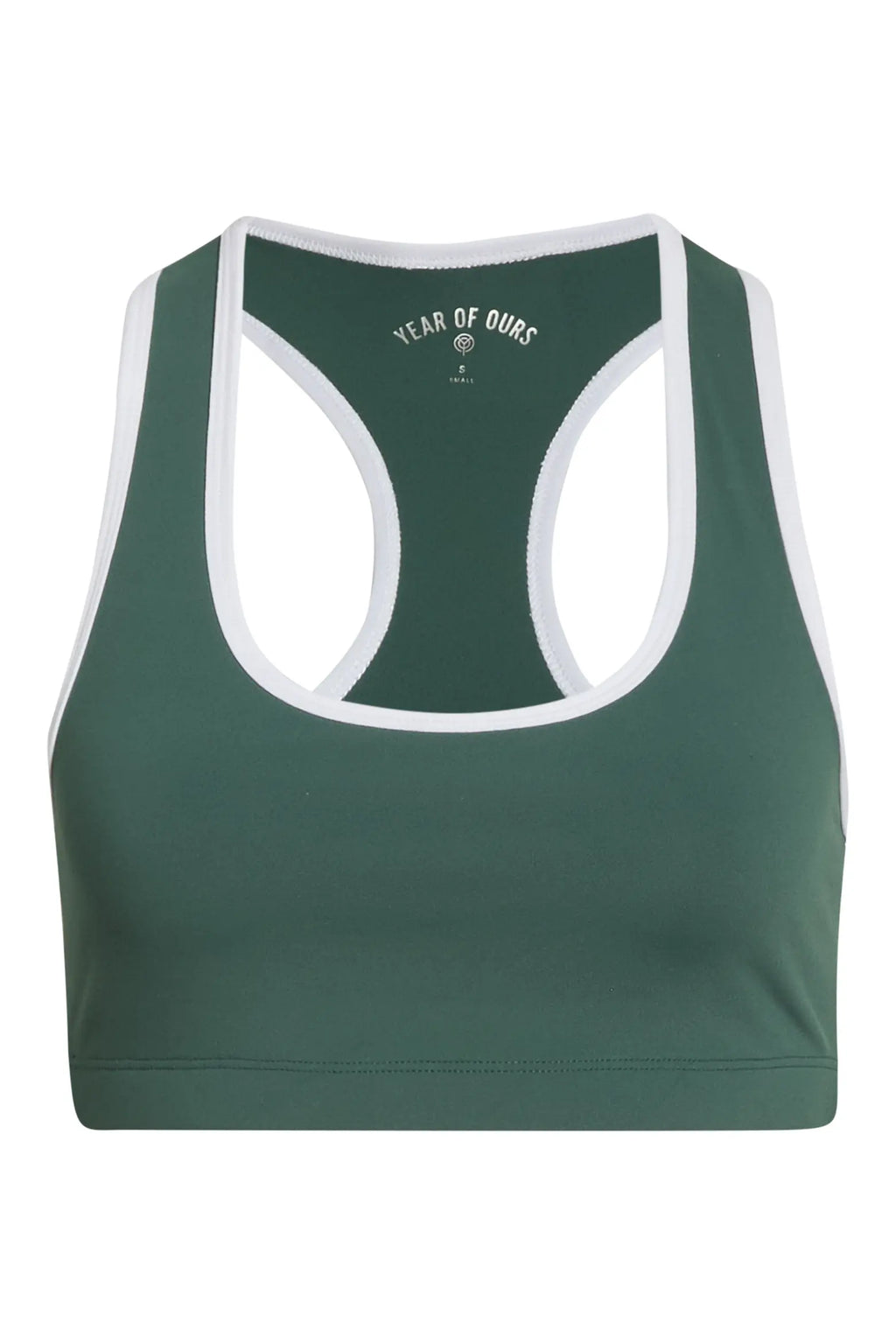 Sport Court Bra - Turf / White