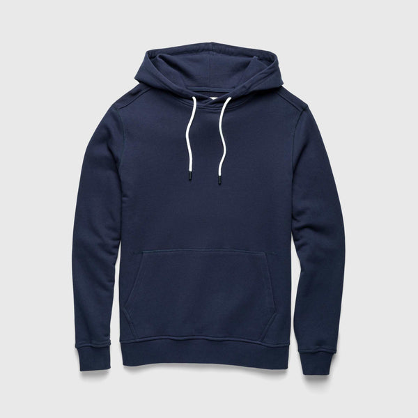 Surfside Supply Marine French Terry Hoodie in Navy Blazer