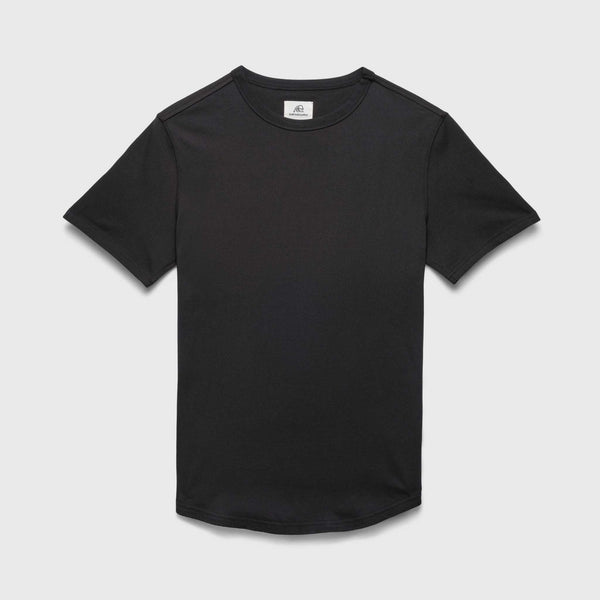 Surfside Supply Salty S/S Scoop Tee in Black
