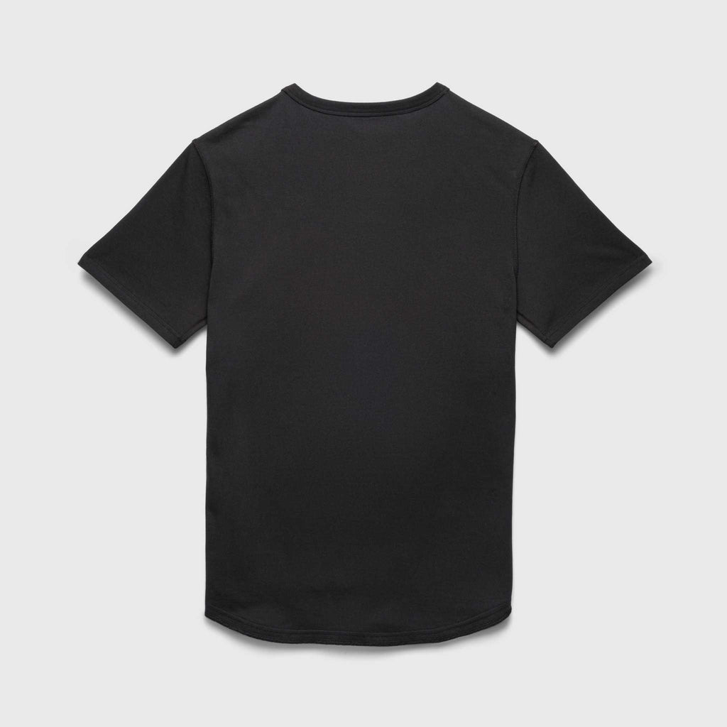 Surfside Supply Salty S/S Scoop Tee in Black