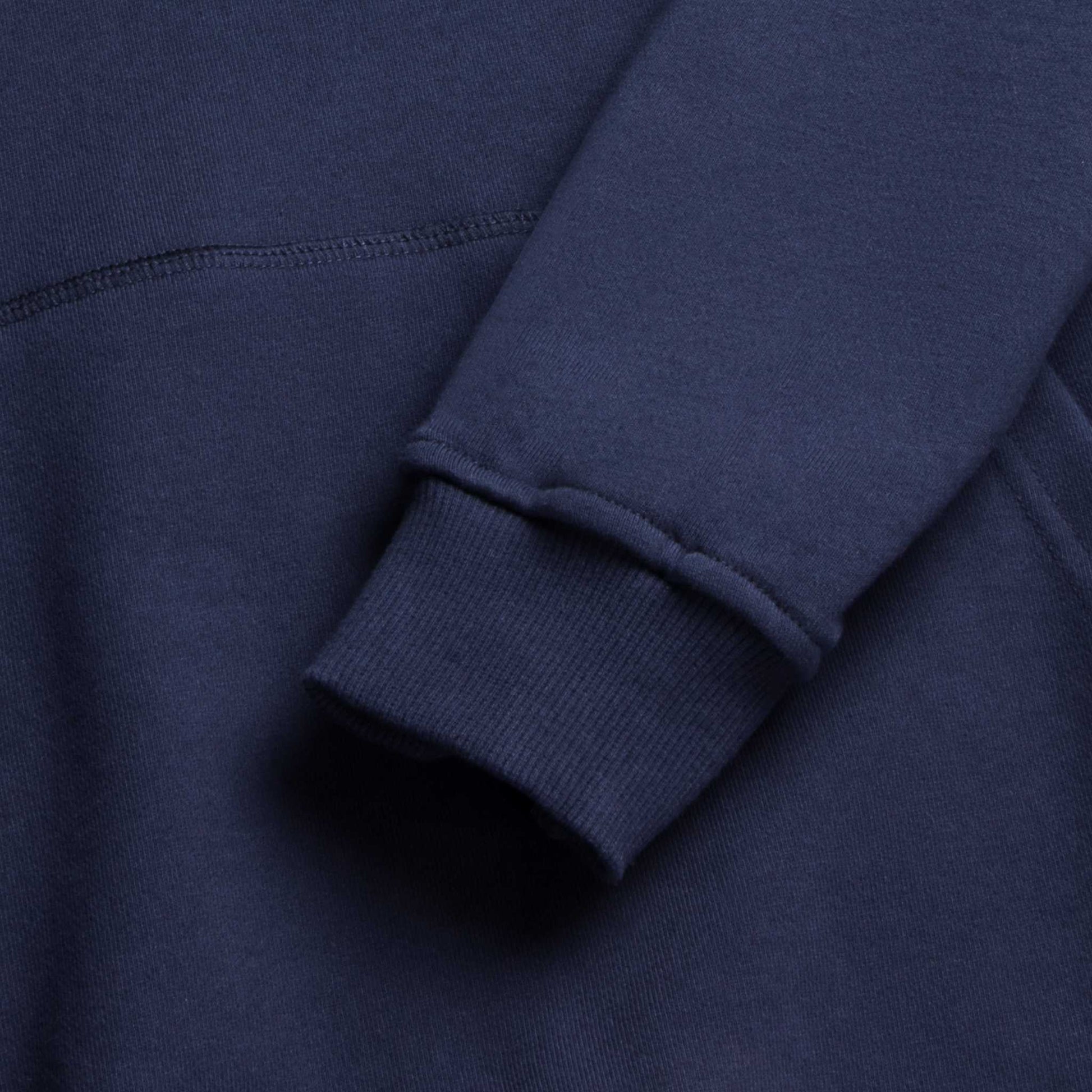 Surfside Supply Marine French Terry Hoodie in Navy Blazer