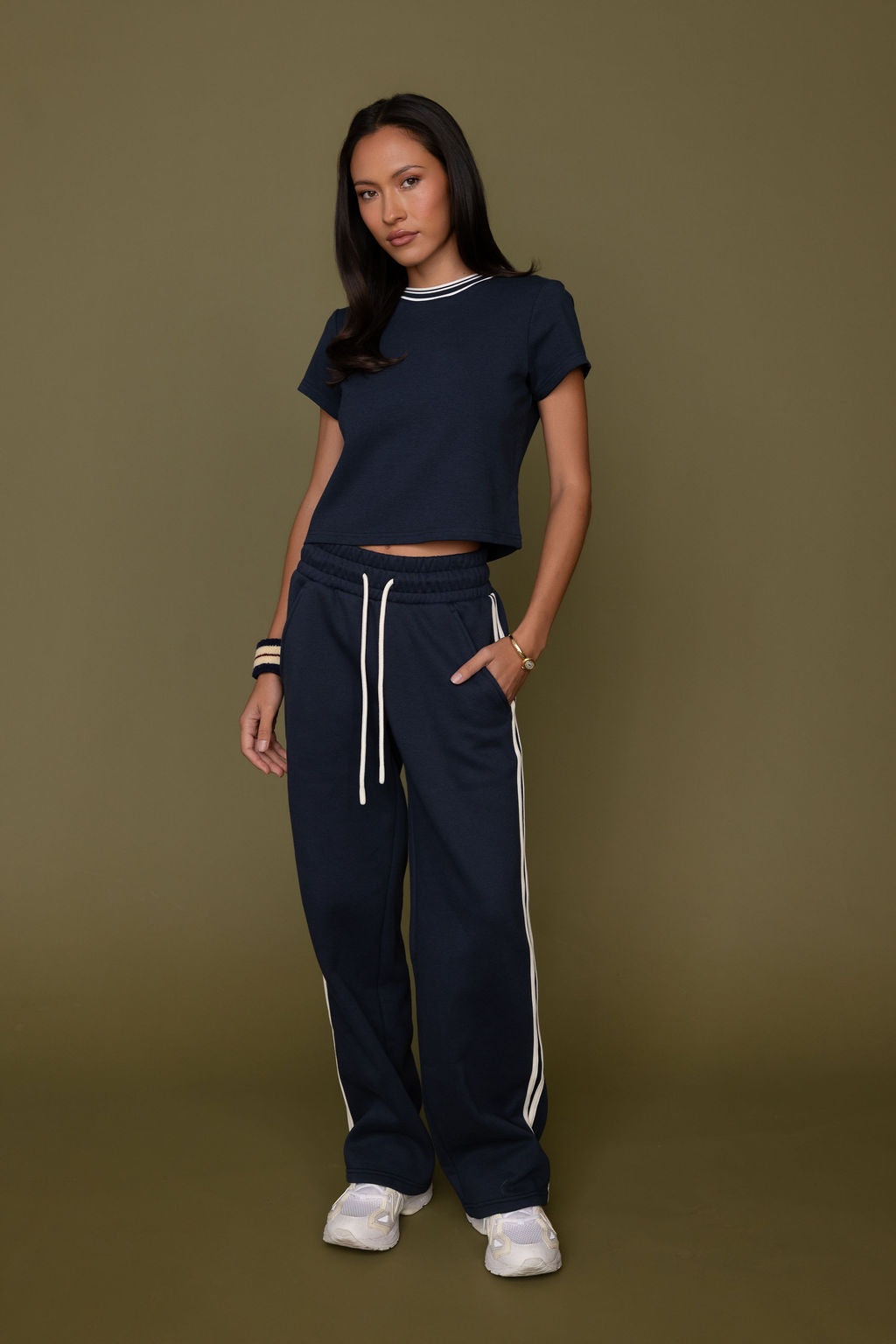 Fore-té Varsity Sweatpant in Oxford