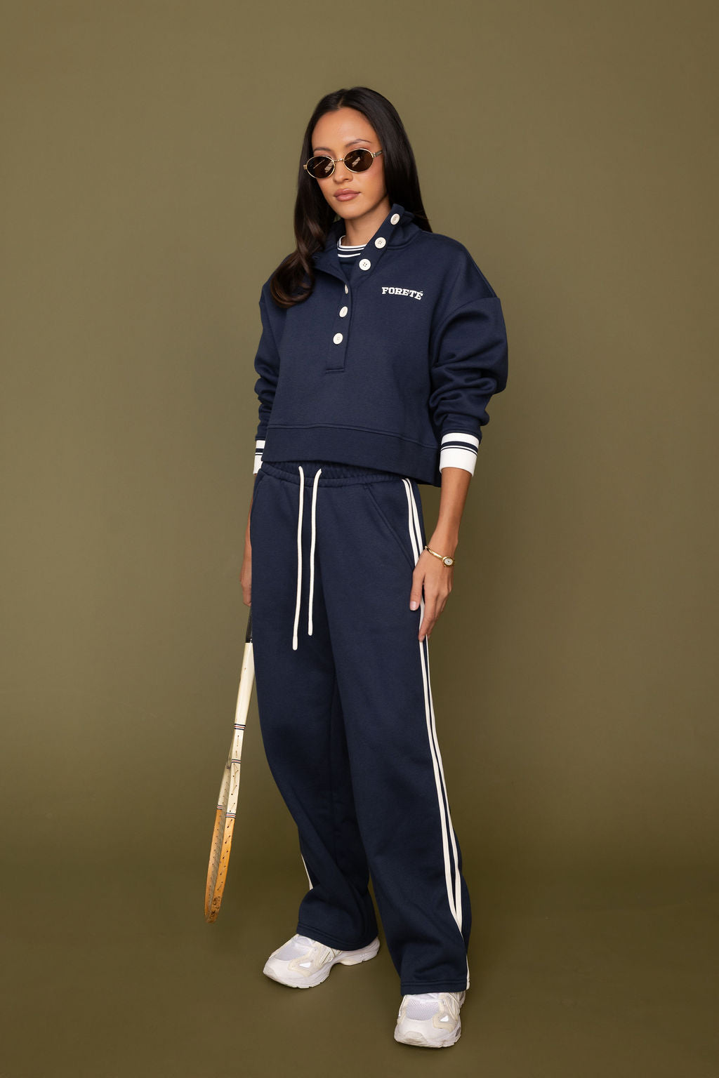 Fore-té Varsity Sweatpant in Oxford