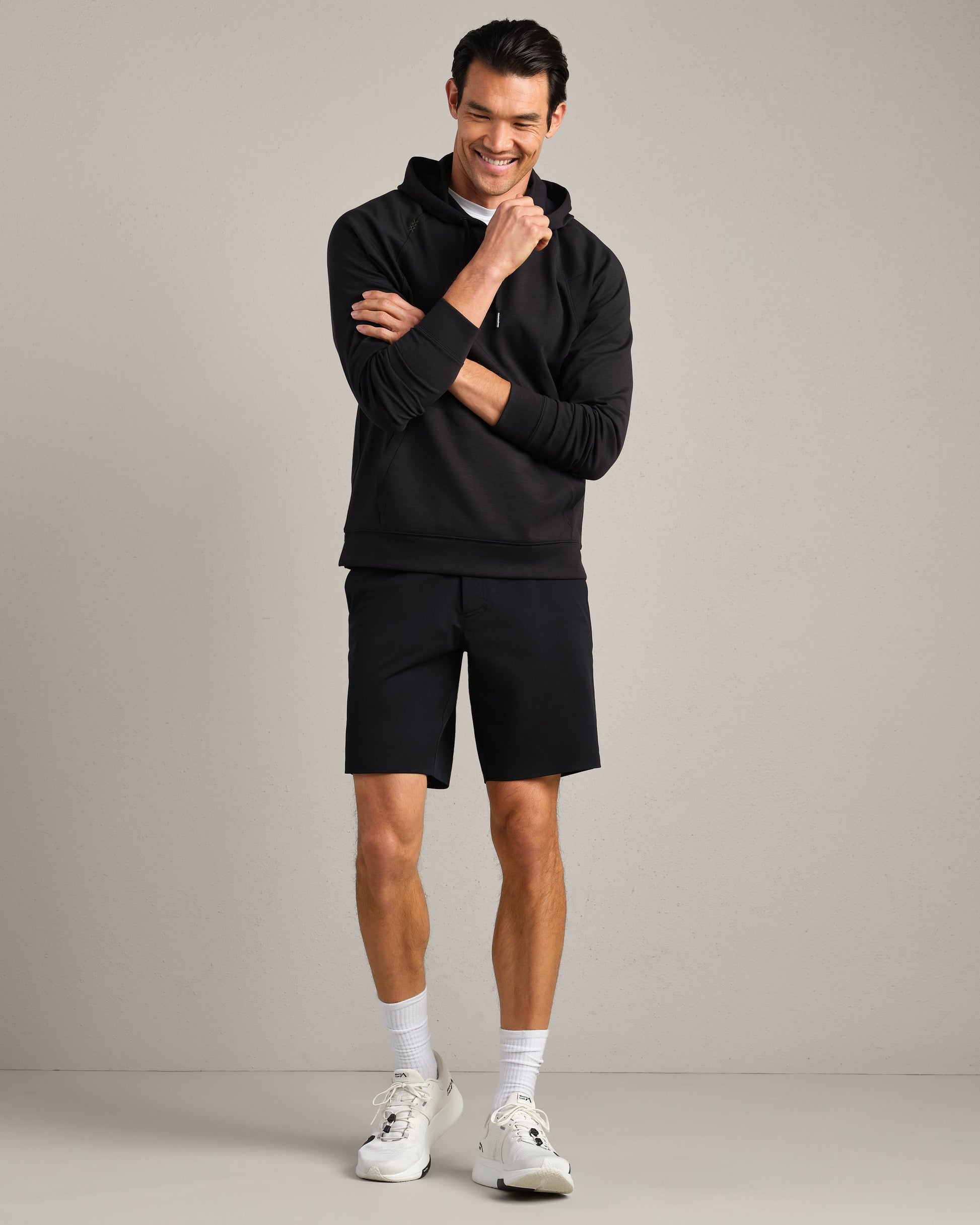 Rhone 9" Commuter Flyweight Short in Black