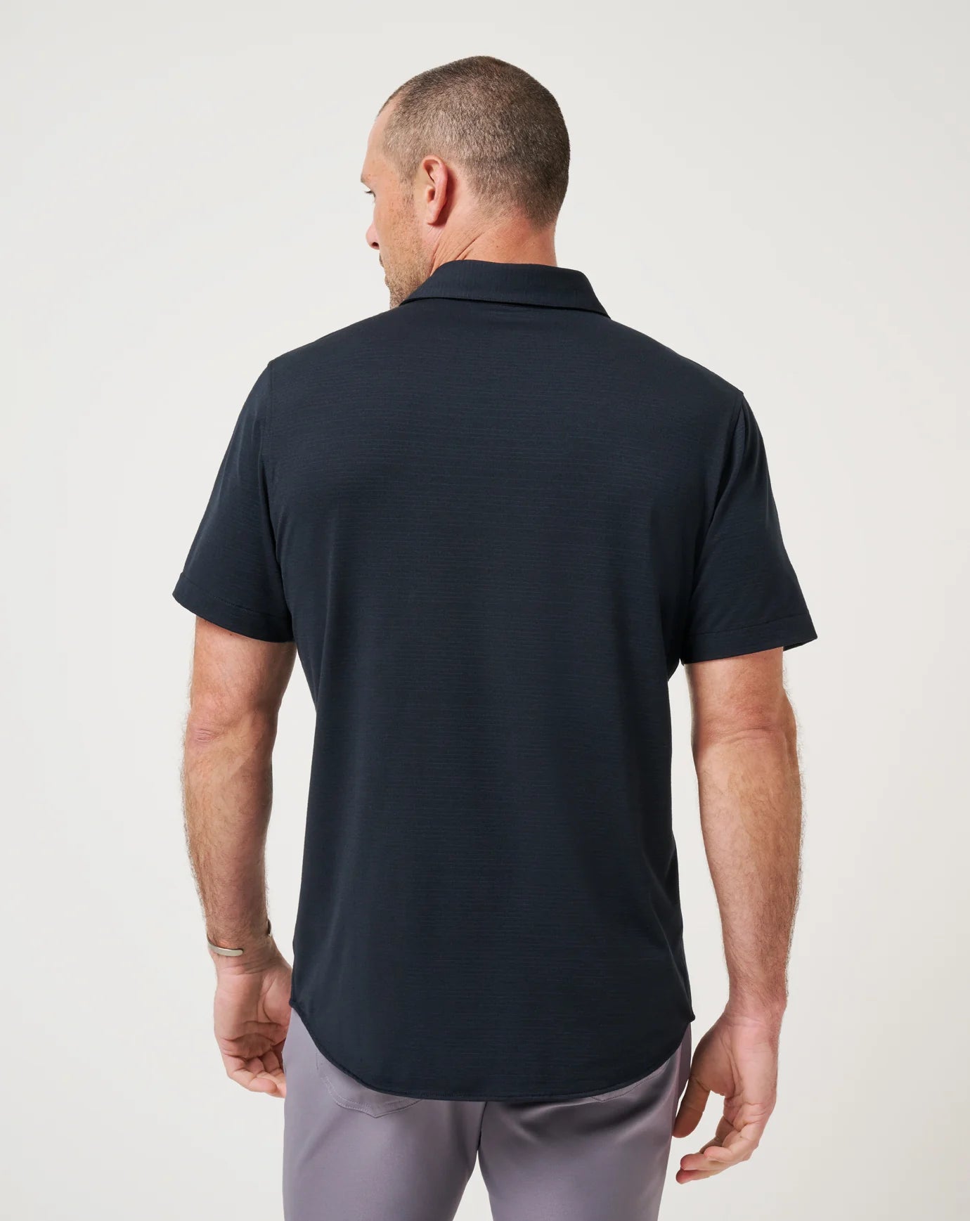 TravisMathew The Heater Button Up in Black