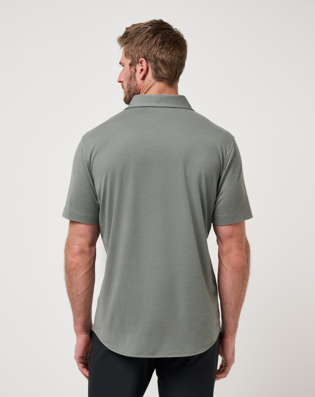 TravisMathew The Heater Button Up in Dark Olive