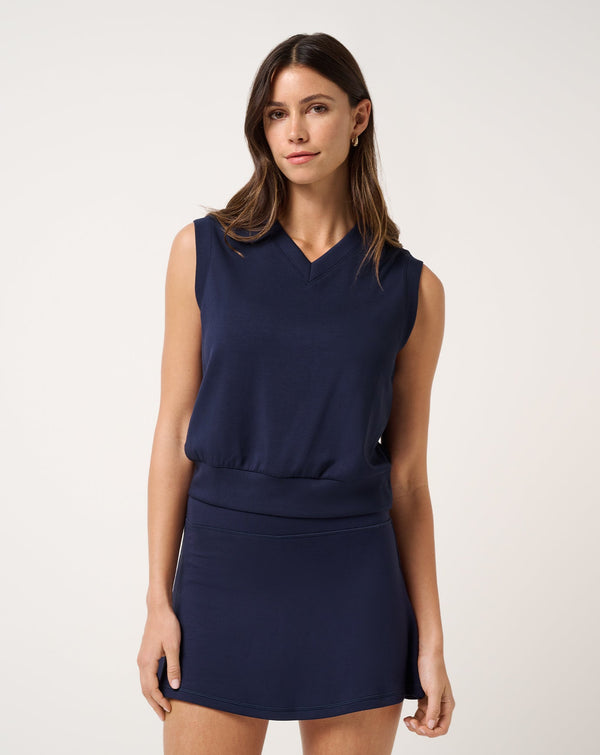 SkyLoft Soft Vest - Navy Blazer