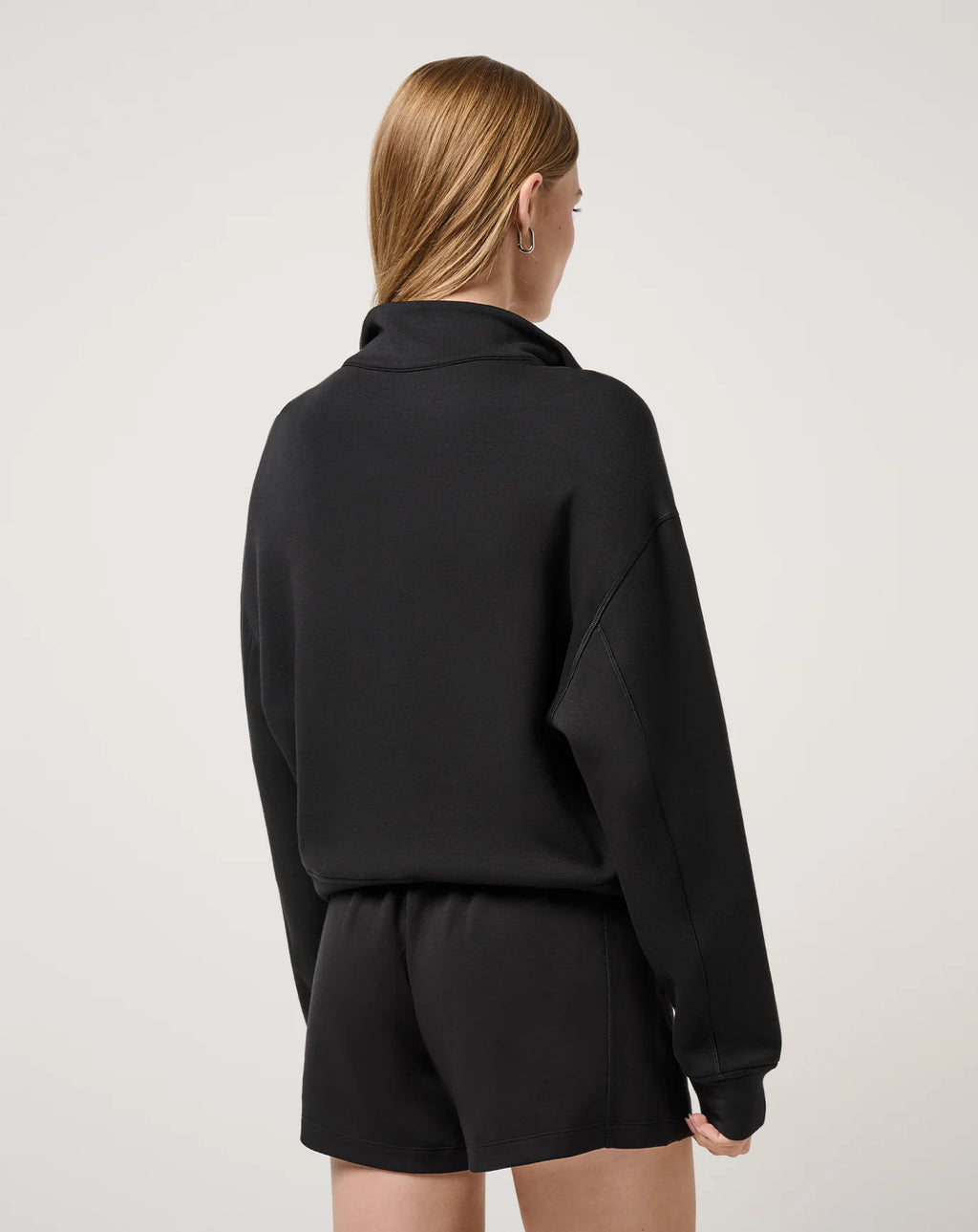 TravisMathew SkyLoft Soft 1/2 Zip Pullover in Turkish Coffee