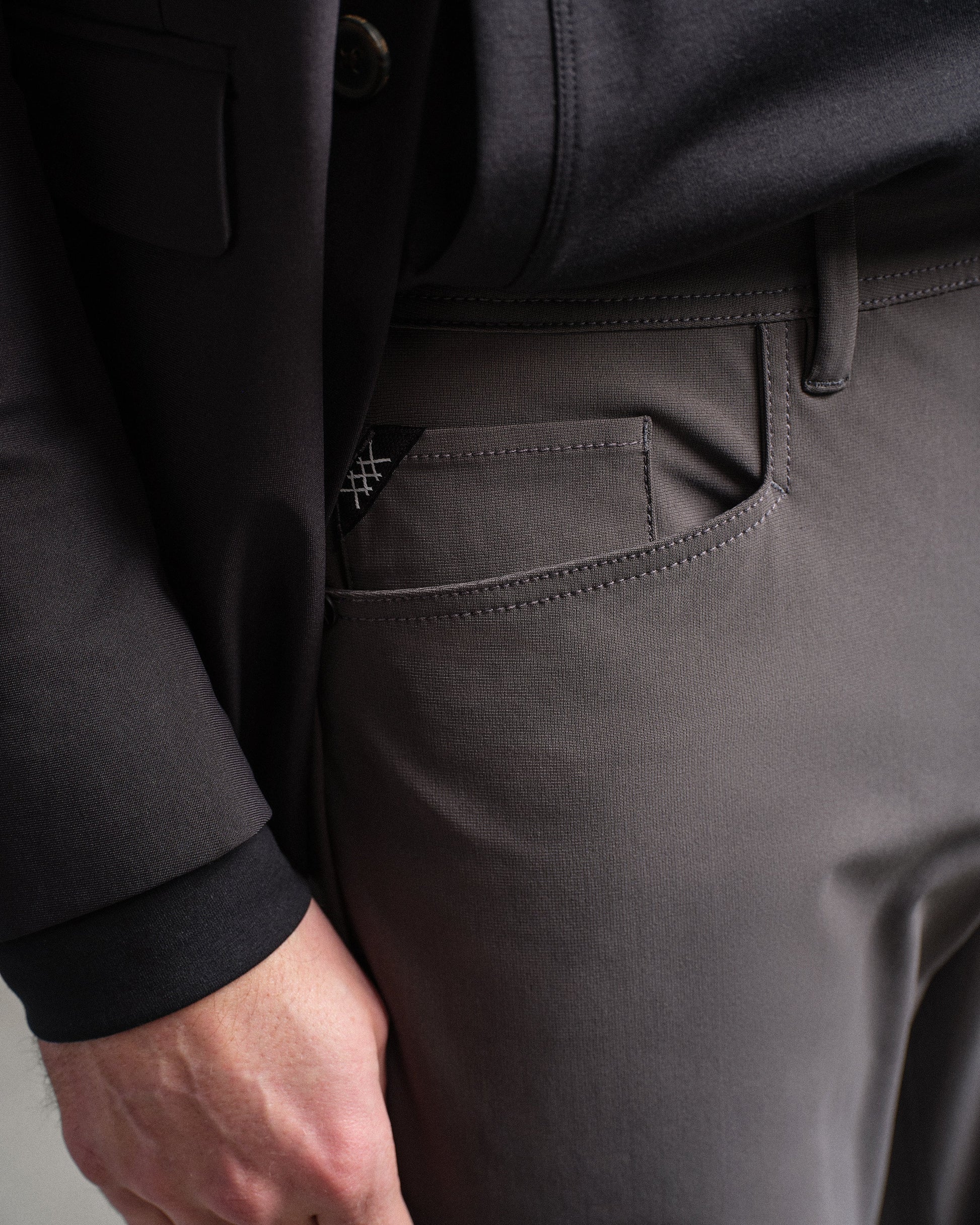 Rhone Commuter Pro Five Pocket in Dark Gray