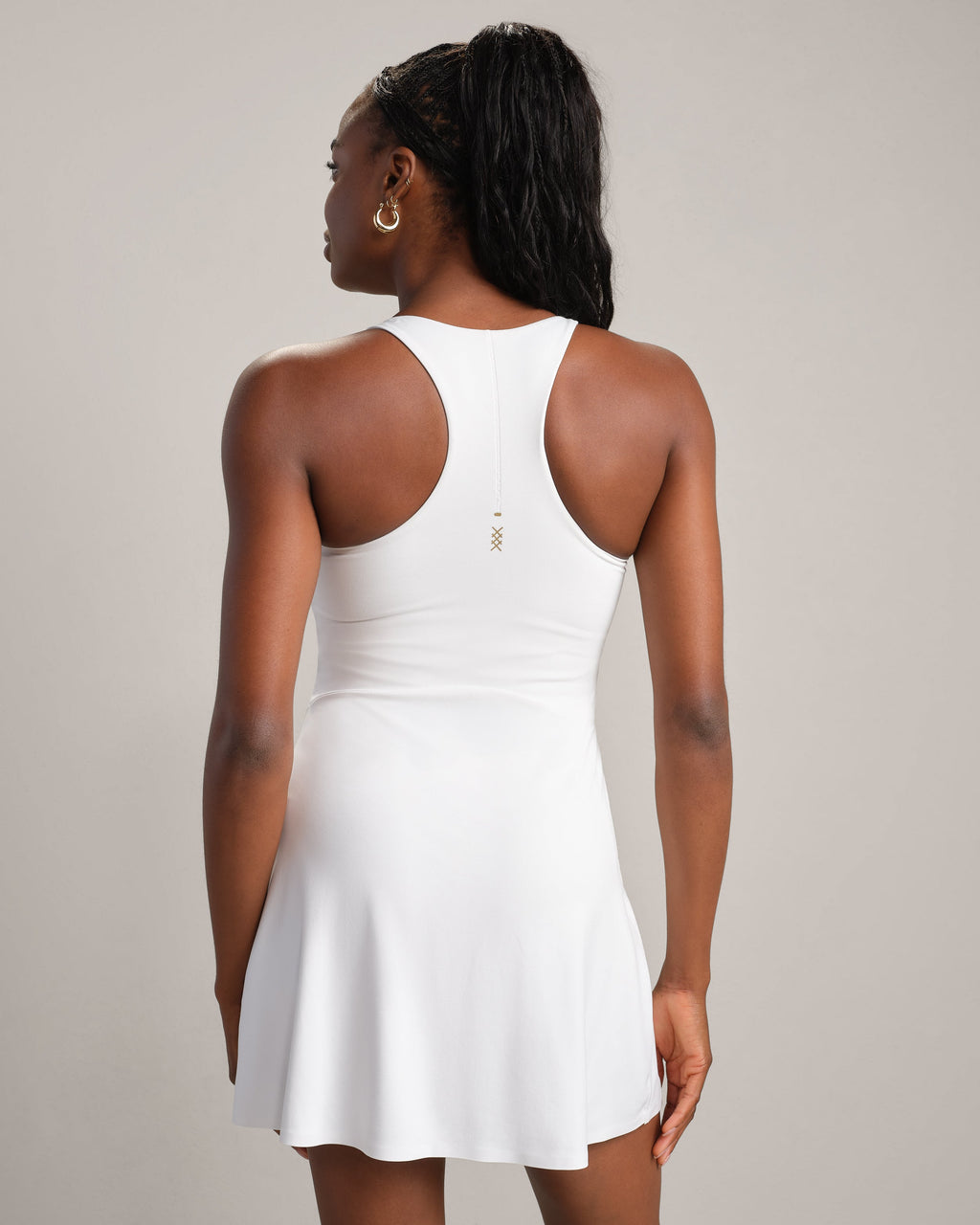 Rhone Course to Court Dress in White