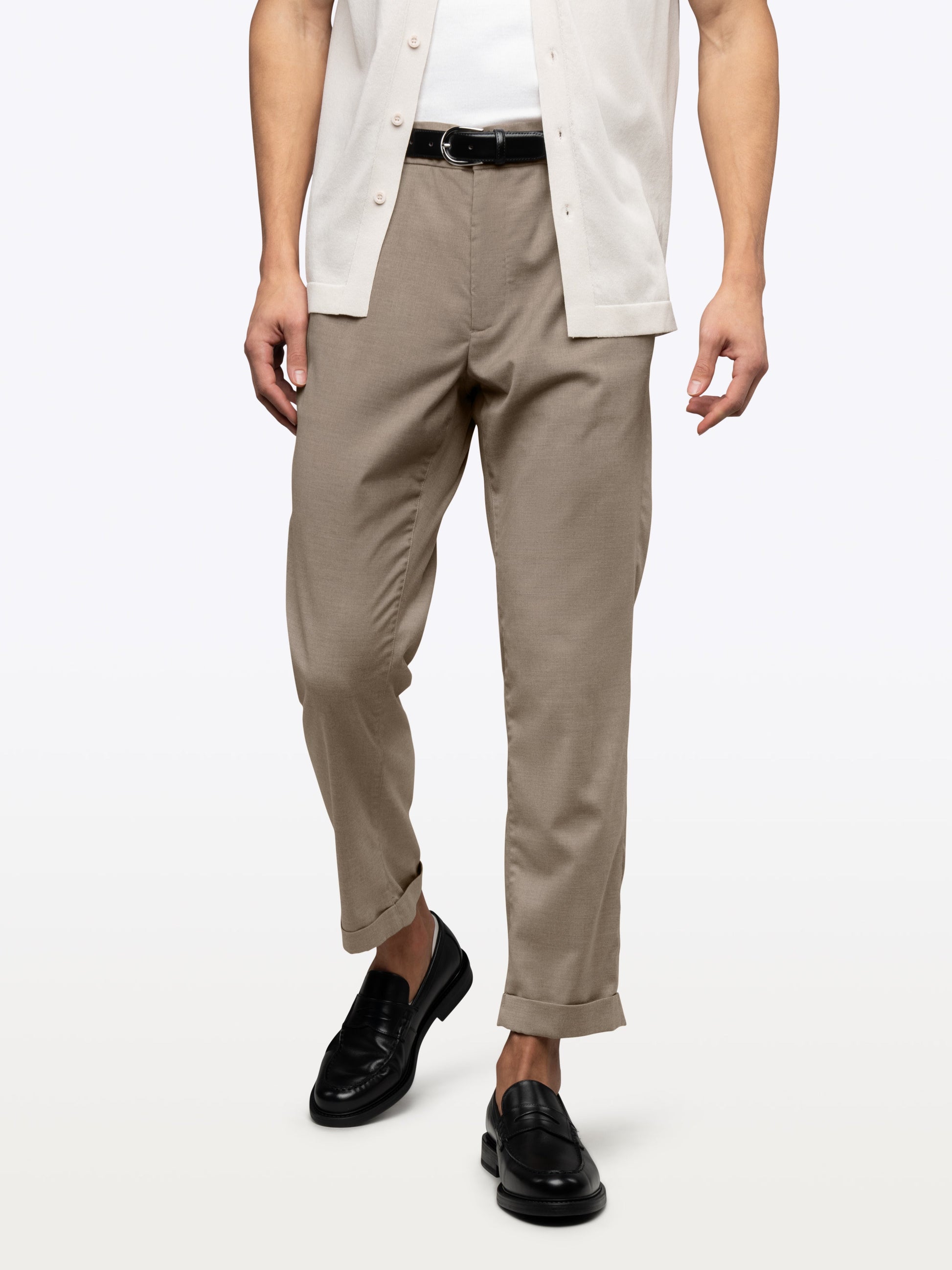 Cuts SoHo Trouser in Heather Tobacco