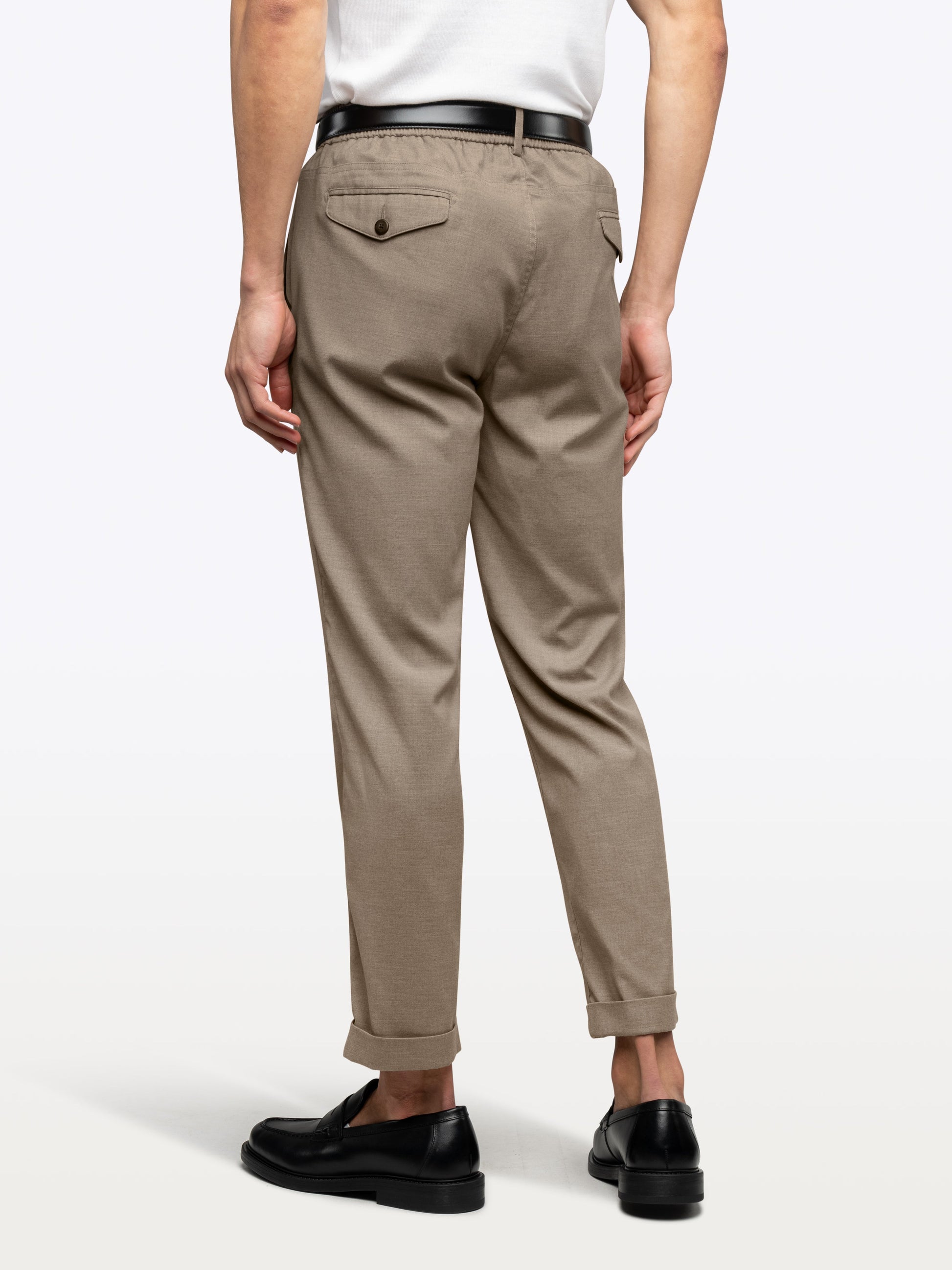 Cuts SoHo Trouser in Heather Tobacco