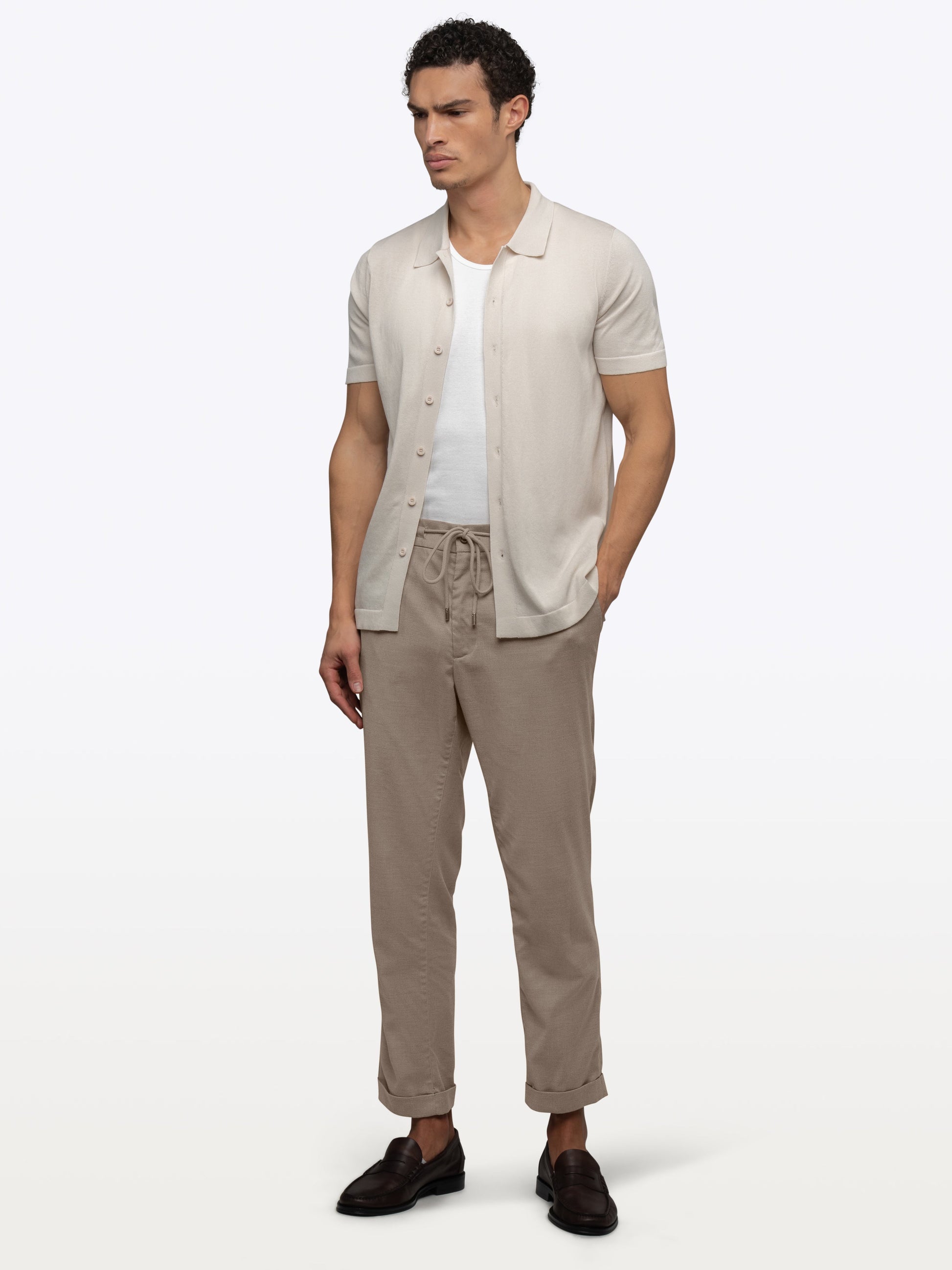 Cuts SoHo Trouser in Heather Tobacco