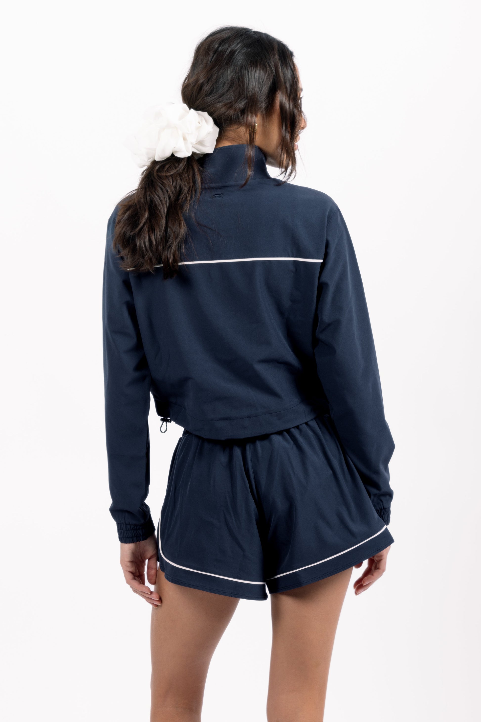 Fore-te Nicole Cropped Jacket in Oxford