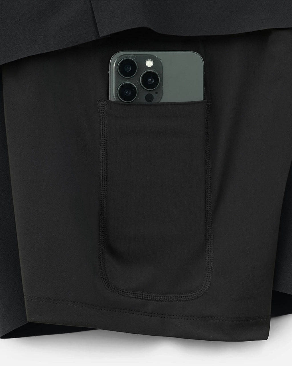 Ten Thousand Interval Short 7" Lined in Black
