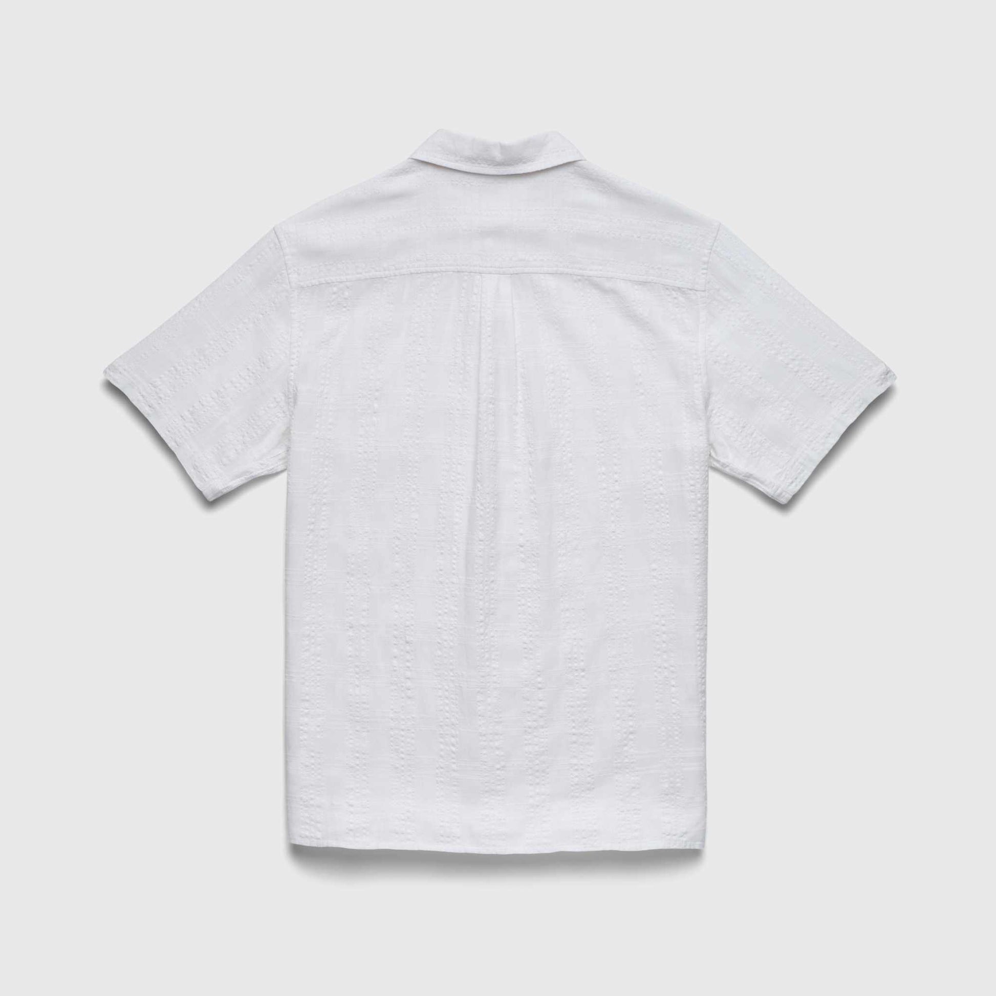 Surfside Supply Joseph Straight Bottom Textured Shirt in White