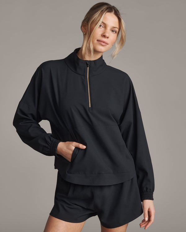Rhone Mirage Anorak in Black