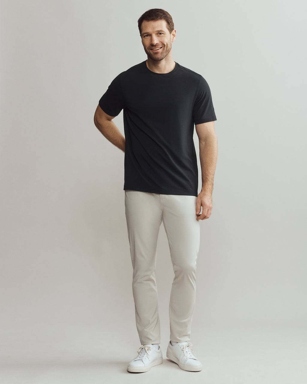 Rhone Origin Tee in Black