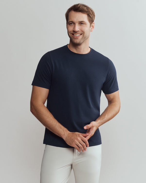 Rhone Origin Tee in Navy