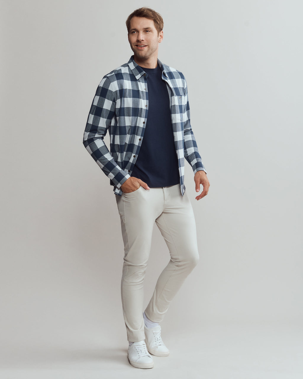 Rhone Origin Tee in Navy