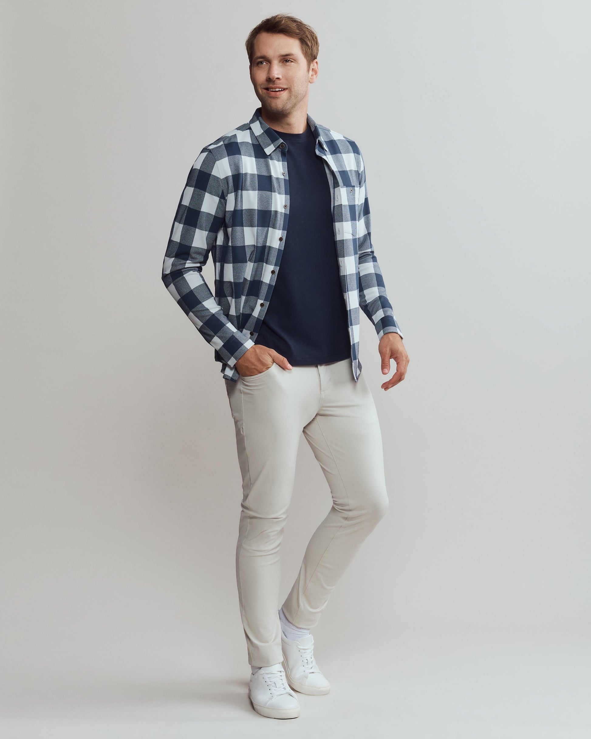 Rhone Origin Tee in Navy