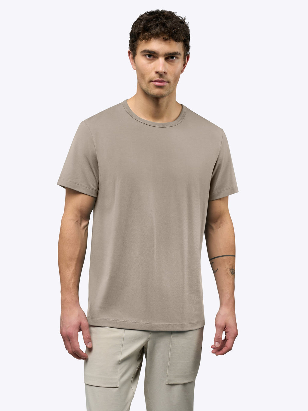 Cuts AO Forever Tee in Pure Cashmere