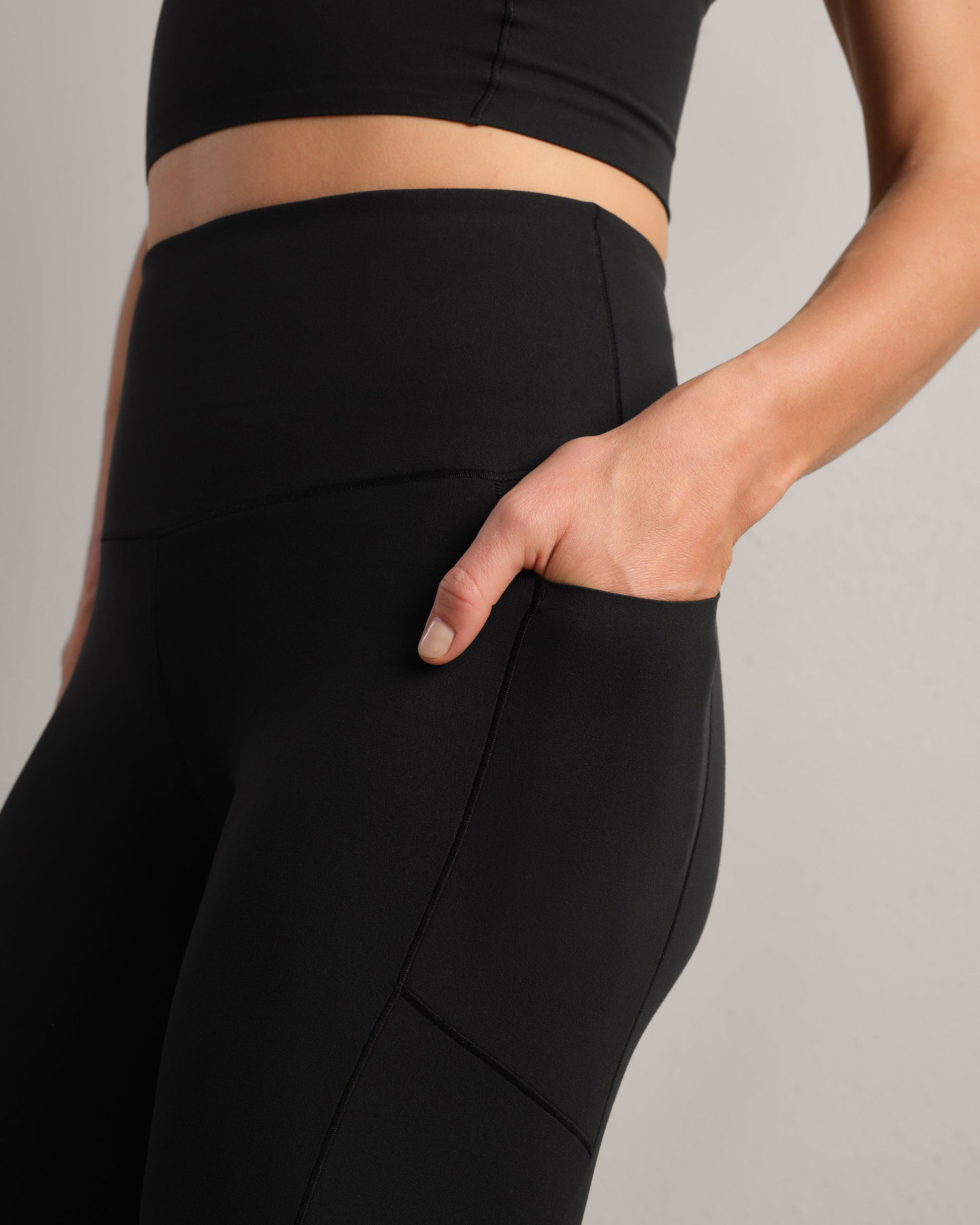 Rhone Revive 7/8 Pocket Legging in Black