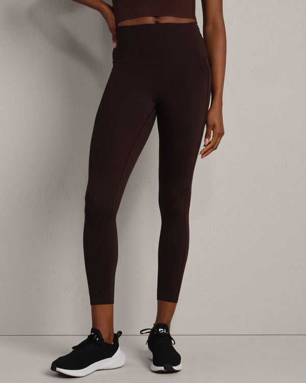 Rhone Revive 7/8 Pocket Legging in Dark Espresso