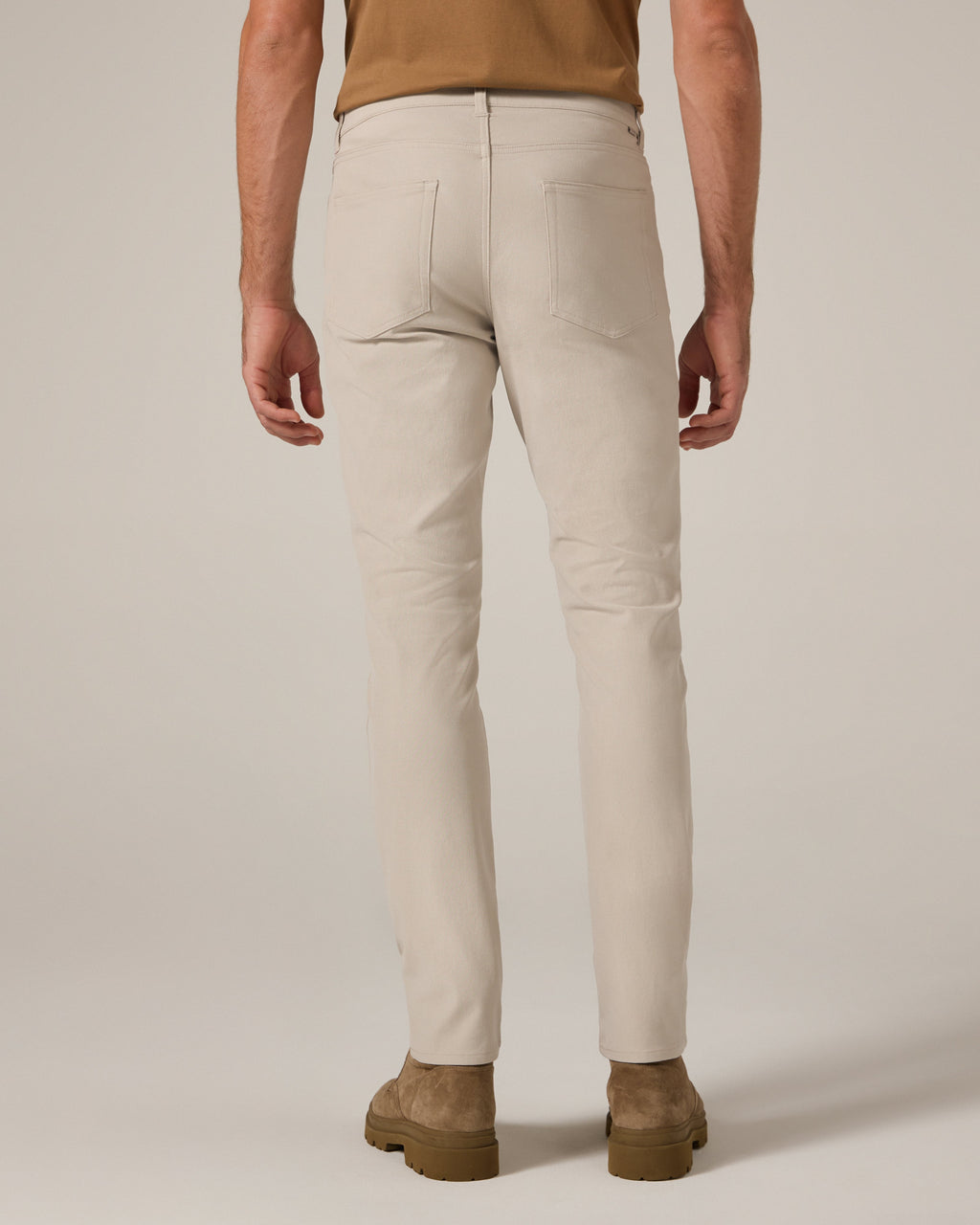 7 Diamonds Baron 5-Pocket Pant in Bone — back