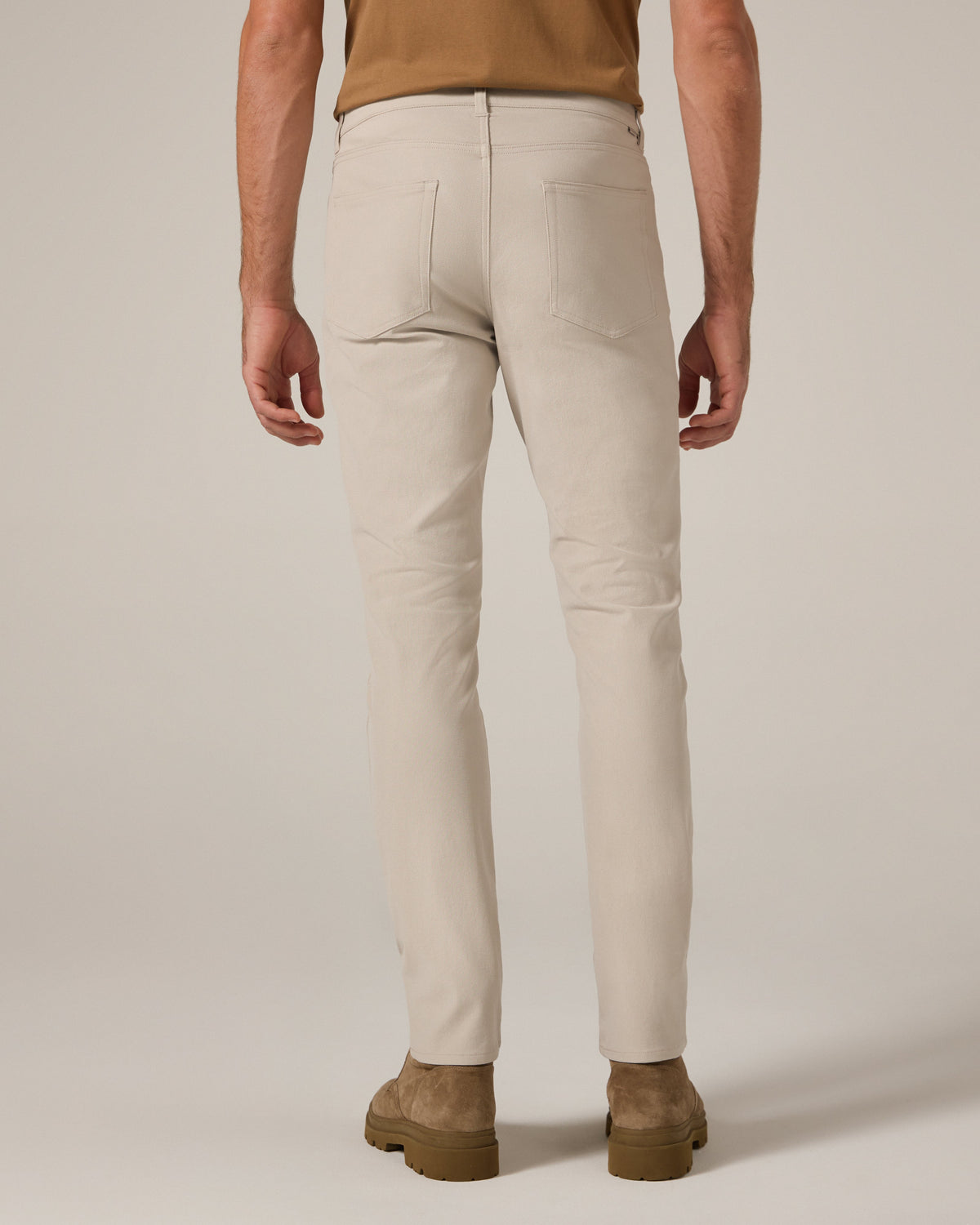 7 Diamonds Baron 5-Pocket Pant in Bone — back