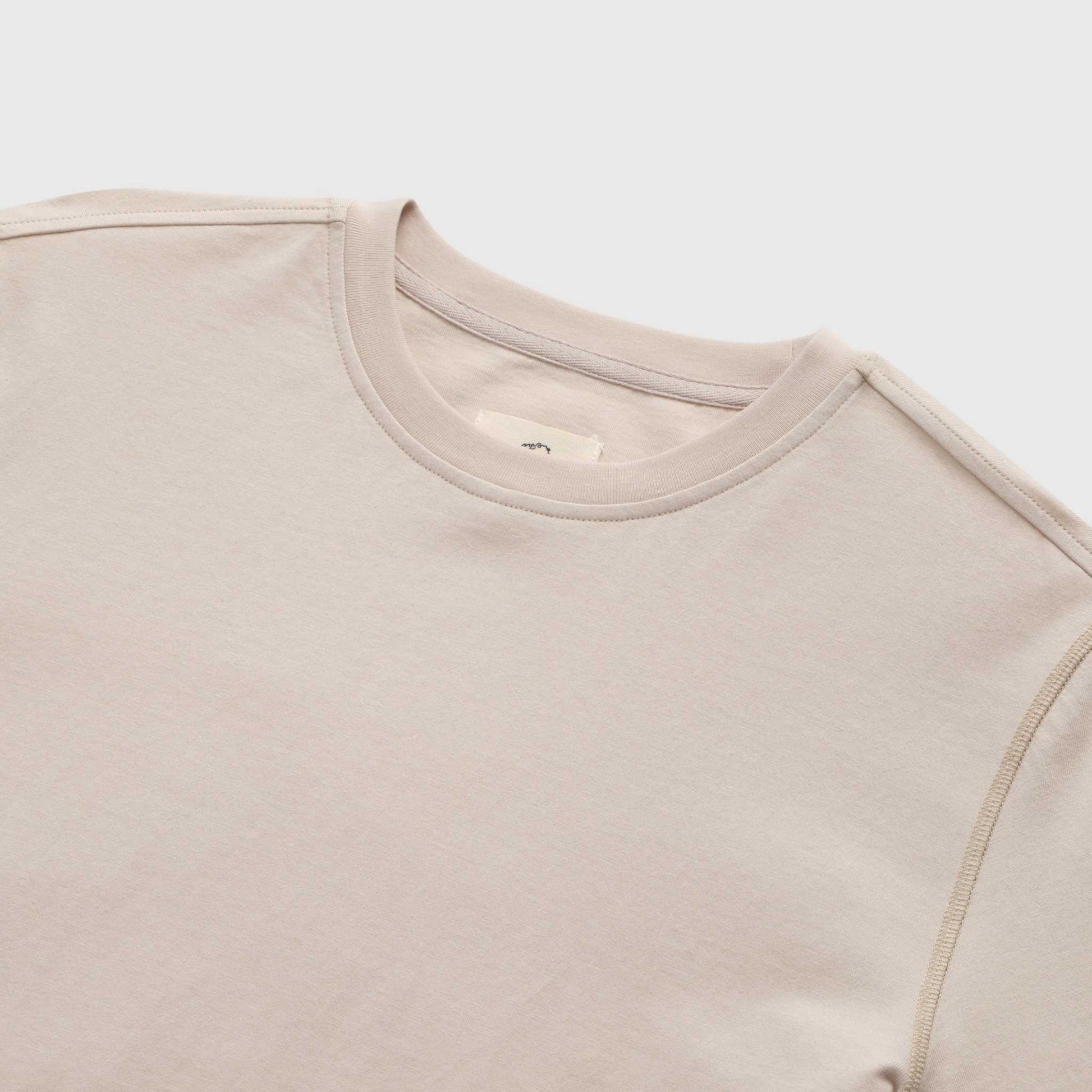 Surfside Supply Salty S/S Scoop Tee in Silver Gray