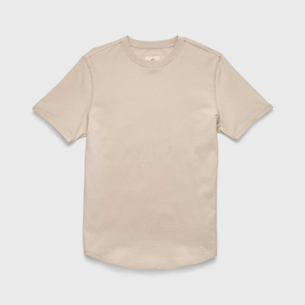 Surfside Supply Salty S/S Scoop Tee in Silver Gray