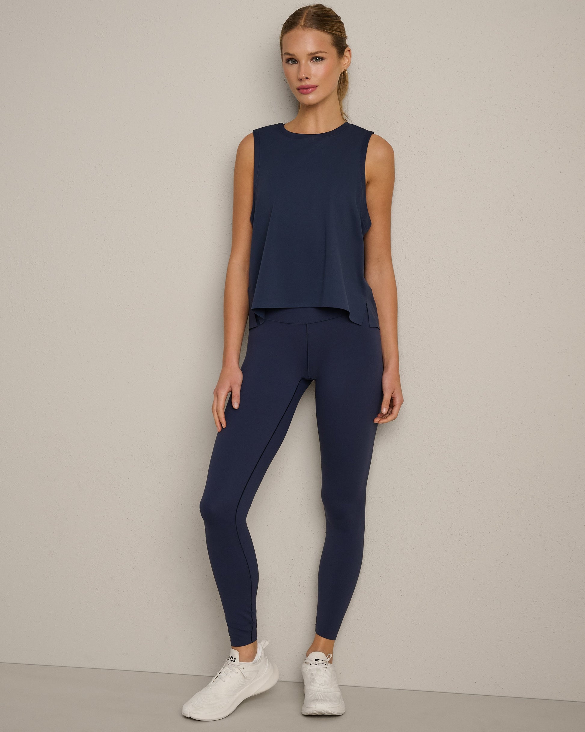 Rhone Serene Tank in Navy Blue