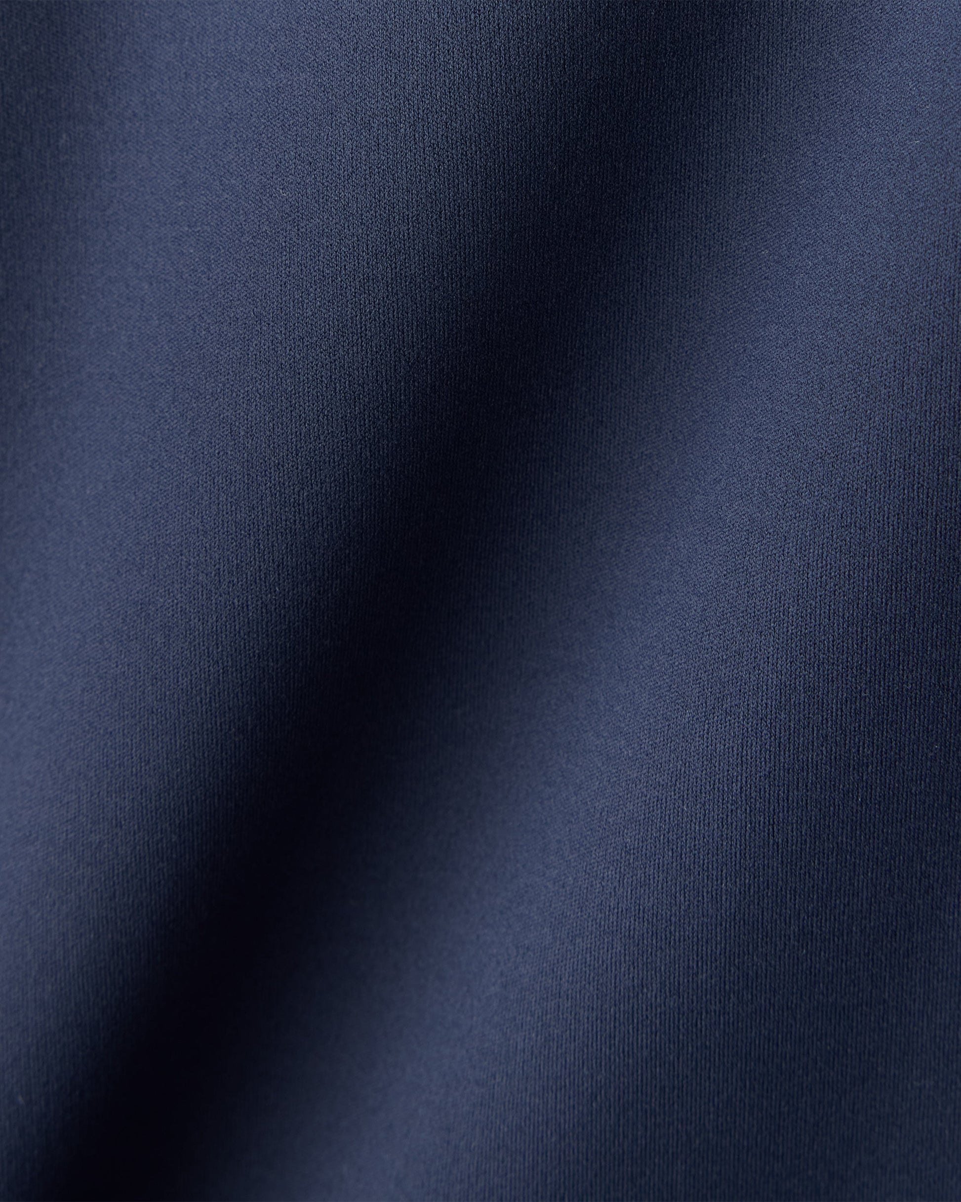 Rhone Serene Tee in Navy Blue - fabric detail