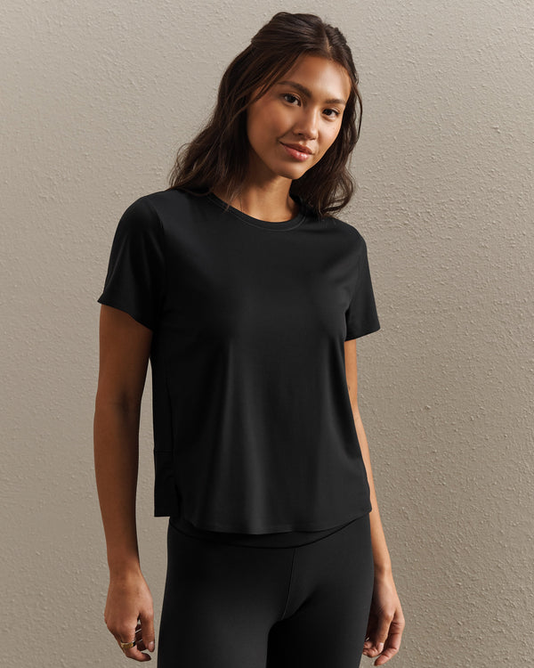 Rhone Serene Tee in Black