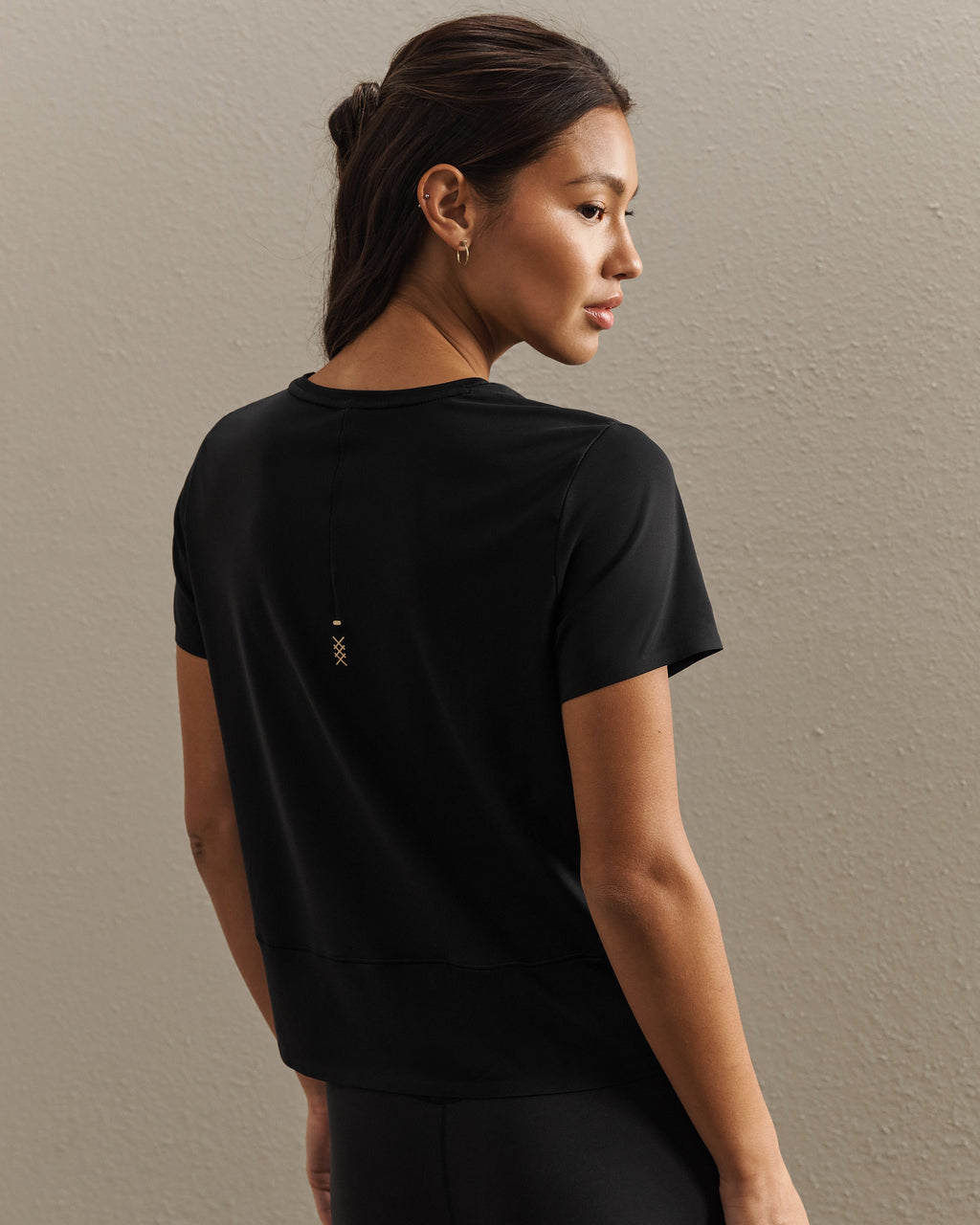 Rhone Serene Tee in Black