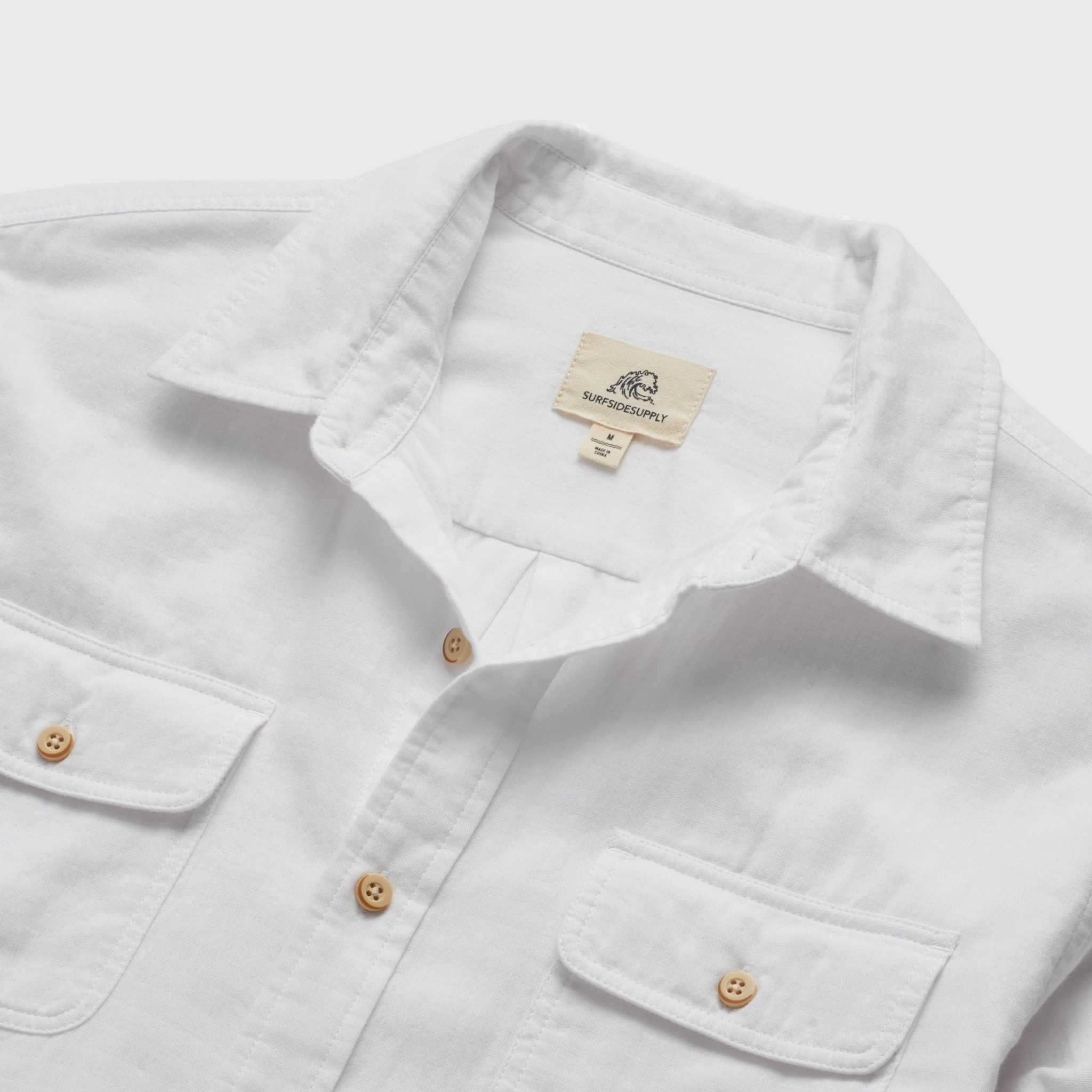 Zhu Chambray Double Gauze 2-Pocket Shirt — Surfside Shirt – Outdoer