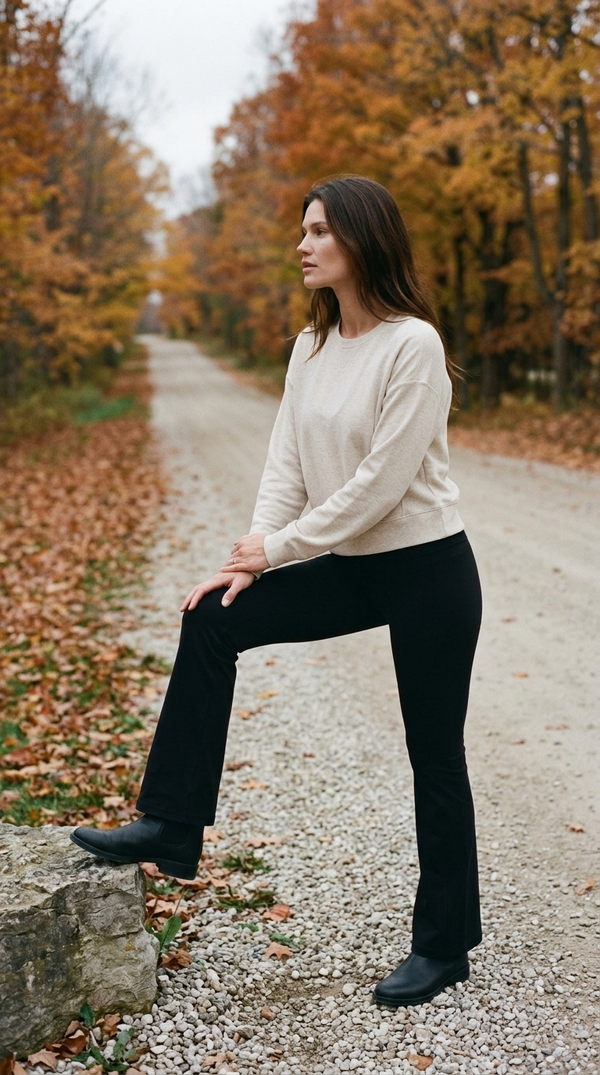 Revive Flare Legging - Black — Door County