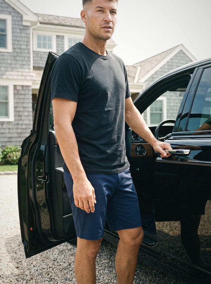 Wainscott Short - Maltese Blue — The Hamptons