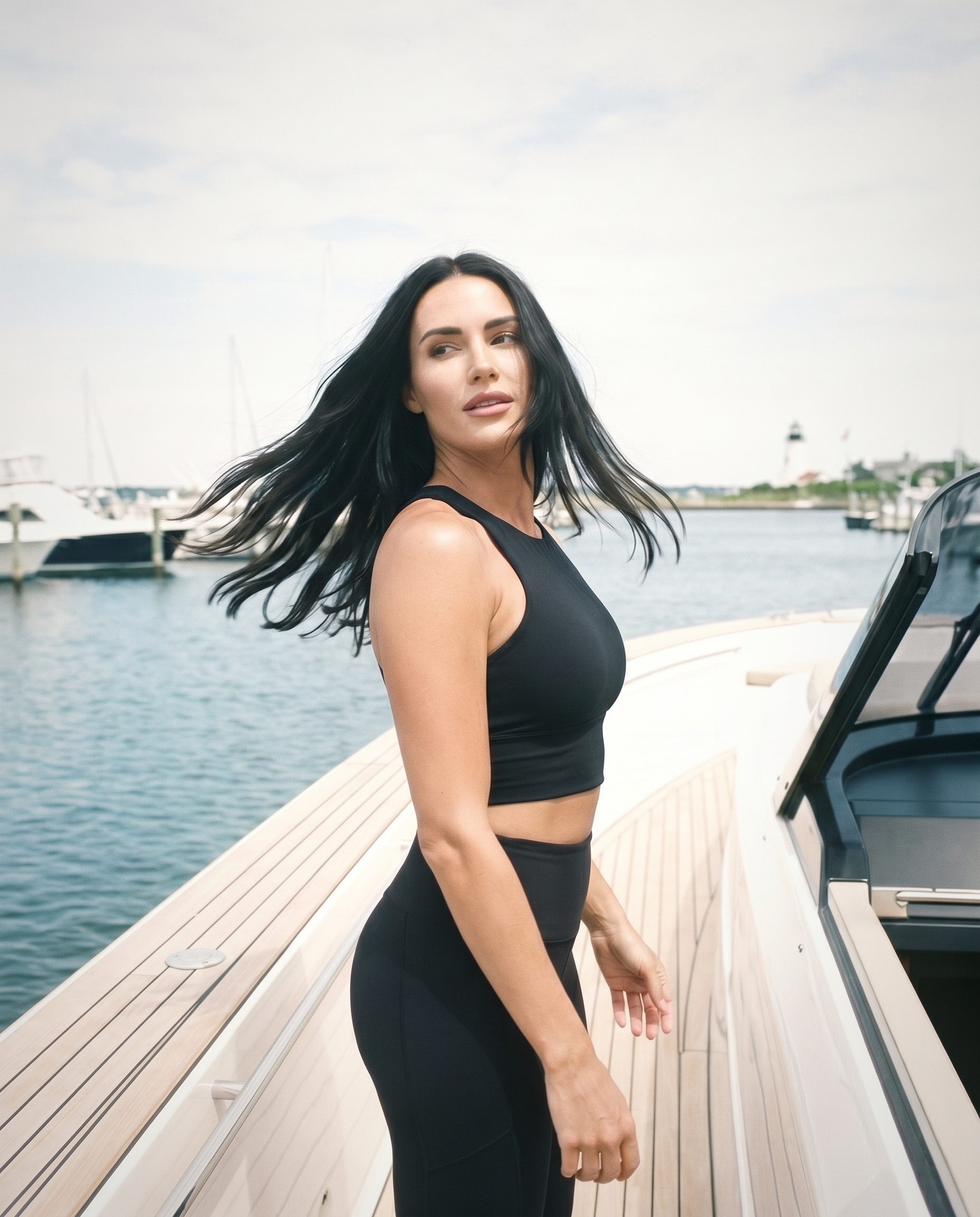 Revive Longline Bra - Black — The Hamptons
