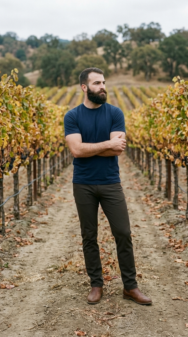 Origin Tee - Navy — Napa