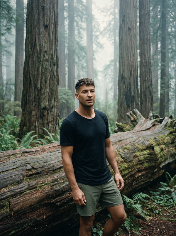 Salty S/S Scoop Tee - Black — Pacific Northwest