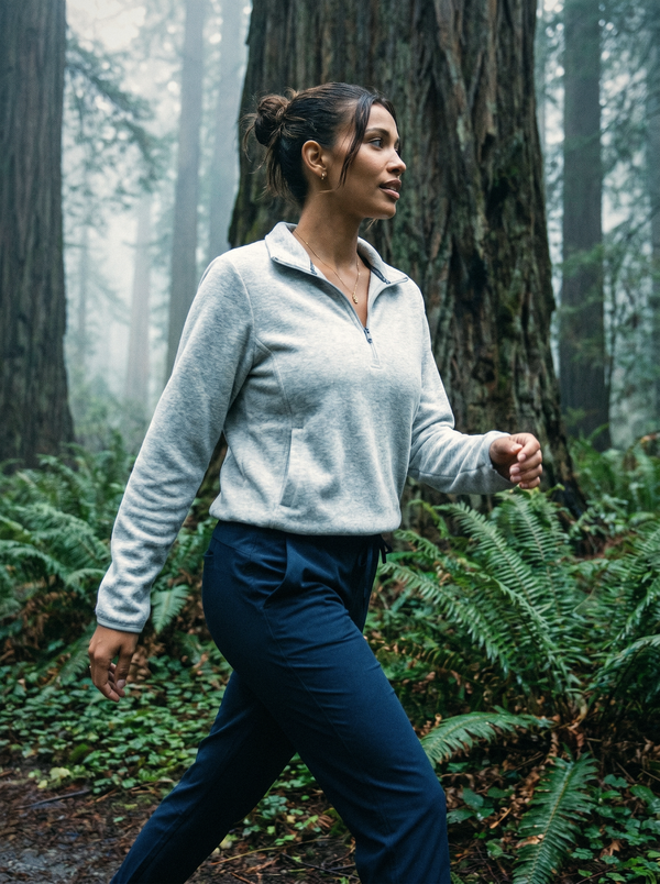 TravisMathew SkyLoft Soft Ankle Pant in Navy Blazer — Pacific Northwest (Sienna)